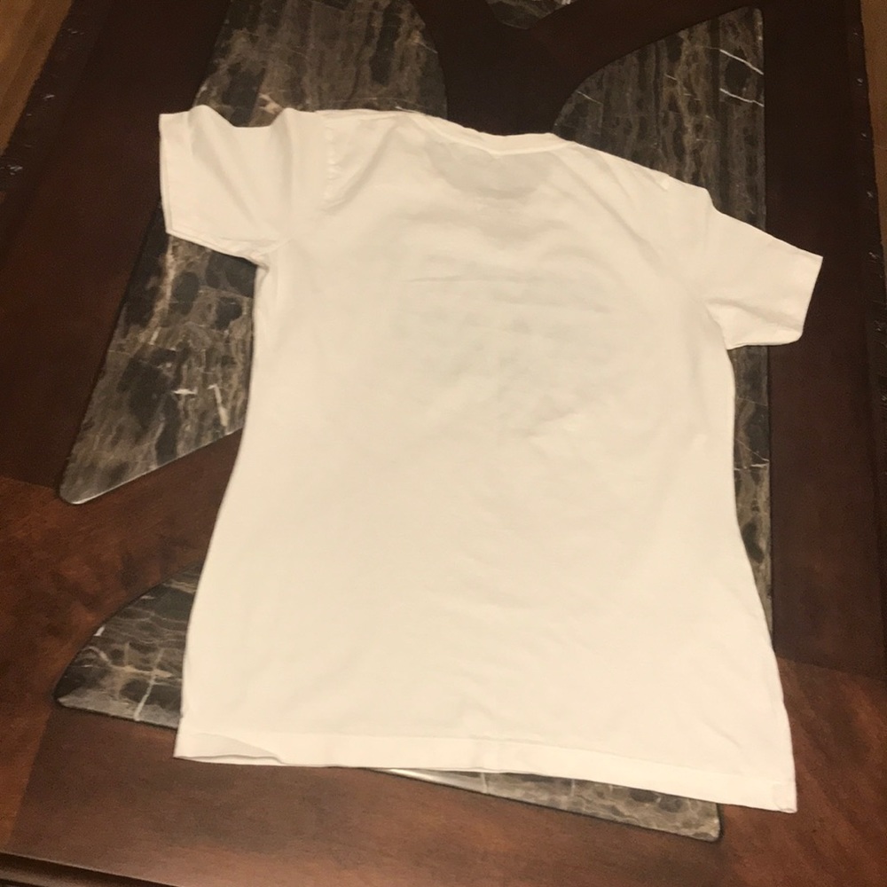 Nike Large Slim Fit White Tee - Picture 5 of 5